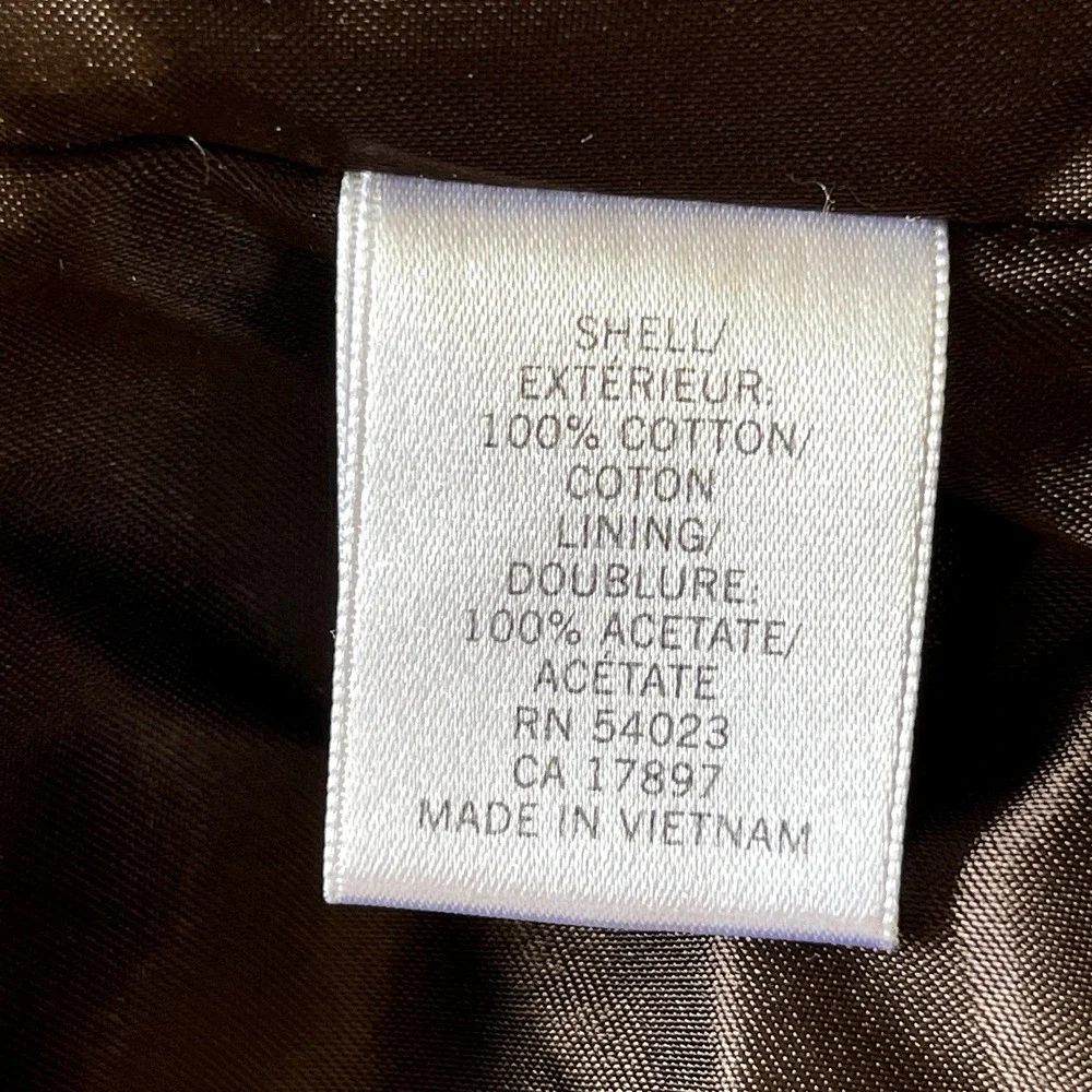 Banana Republic Mens Cotton Velvet Sport Coat Size 42R Brown 2 Button Notch READ